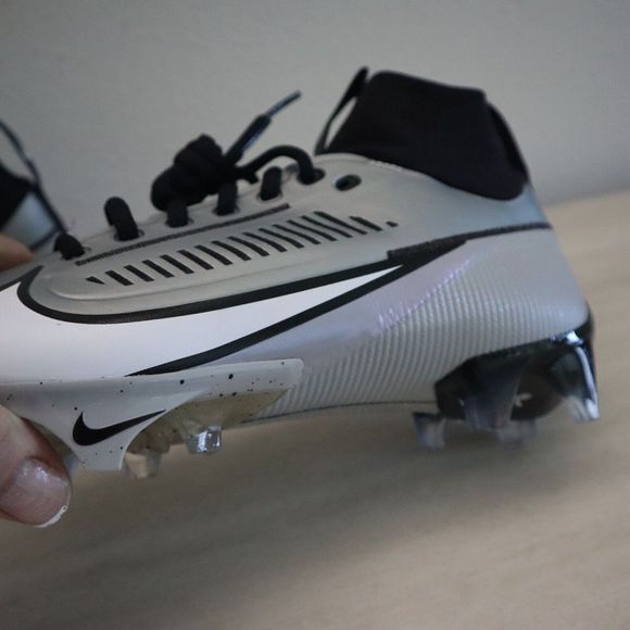 Nike DA5456 002 Men's Sz 8 Gray/Black Vapor Edge Pro 360 2 Football Cleats $135 - Picture 8 of 10